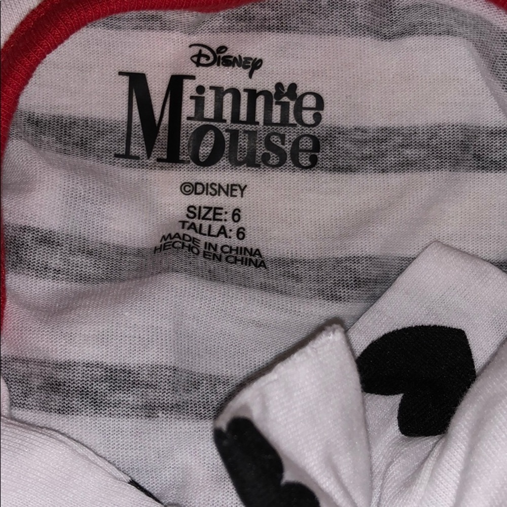 NWT girls size 5 Minnie Mouse shirt/capri set - Picture 6 of 6